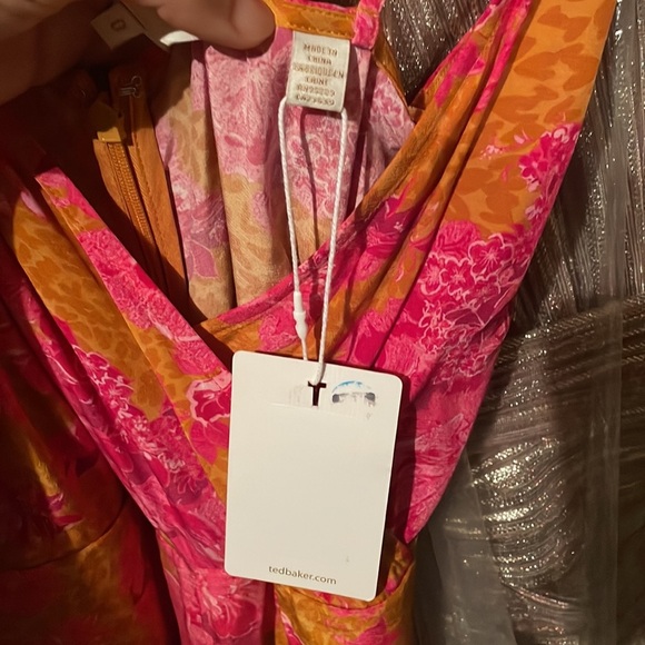 Ted Baker Harbble WIDE LEG CULOTTE JUMPSUIT - Picture 9 of 13